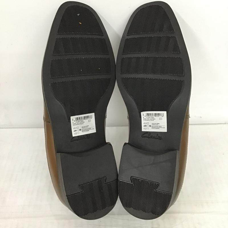 クラークス Clarks ローファー ローファー Tilden Free UK8 箱有 US：9 ロゴ、文字 茶 / ブラウン /  メンズ USED 古着 中古 10092648