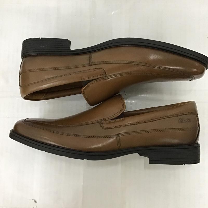 クラークス Clarks ローファー ローファー Tilden Free UK8 箱有 US：9 ロゴ、文字 茶 / ブラウン /  メンズ USED 古着 中古 10092648