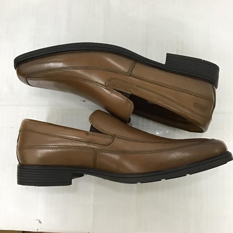 クラークス Clarks ローファー ローファー Tilden Free UK8 箱有 US：9 ロゴ、文字 茶 / ブラウン /  メンズ USED 古着 中古 10092648