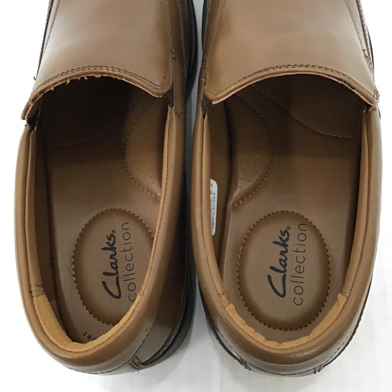 クラークス Clarks ローファー ローファー Tilden Free UK8 箱有 US：9 ロゴ、文字 茶 / ブラウン /  メンズ USED 古着 中古 10092648