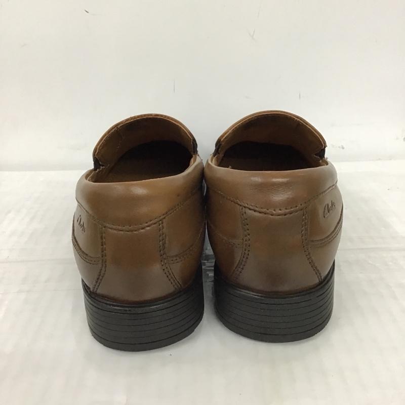 クラークス Clarks ローファー ローファー Tilden Free UK8 箱有 US：9 ロゴ、文字 茶 / ブラウン /  メンズ USED 古着 中古 10092648