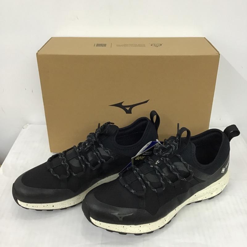 ミズノ MIZUNO スニーカー スニーカー B1GA220009 ウォーキングシューズ WAVE EVOKEGTX 26.5cm 箱有 26.5cm ロゴ、文字 黒 / ブラック /  メンズ USED 古着 中古 10092669