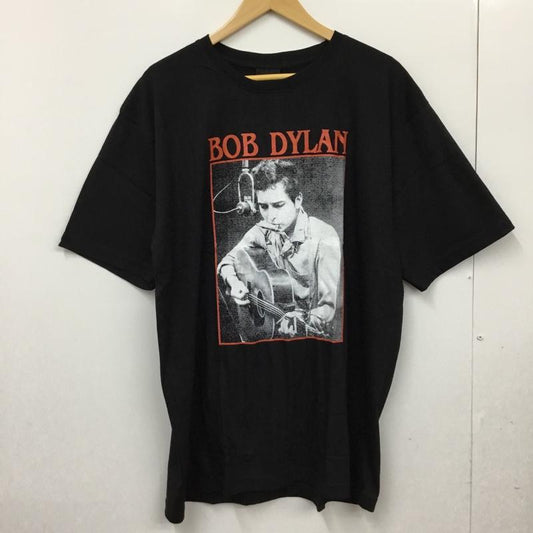 古着 USED Tシャツ 半袖 movie music バンドTシャツ プリントT BOB DYLAN XL プリント 黒 / ブラック /  メンズ USED 古着 中古 10092678