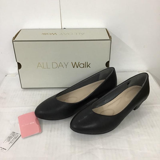 古着 USED パンプス パンプス ALL DAY Walk 0730 24cm 箱有 24.0cm 無地 黒 / ブラック /  レディース USED 古着 中古 10092738