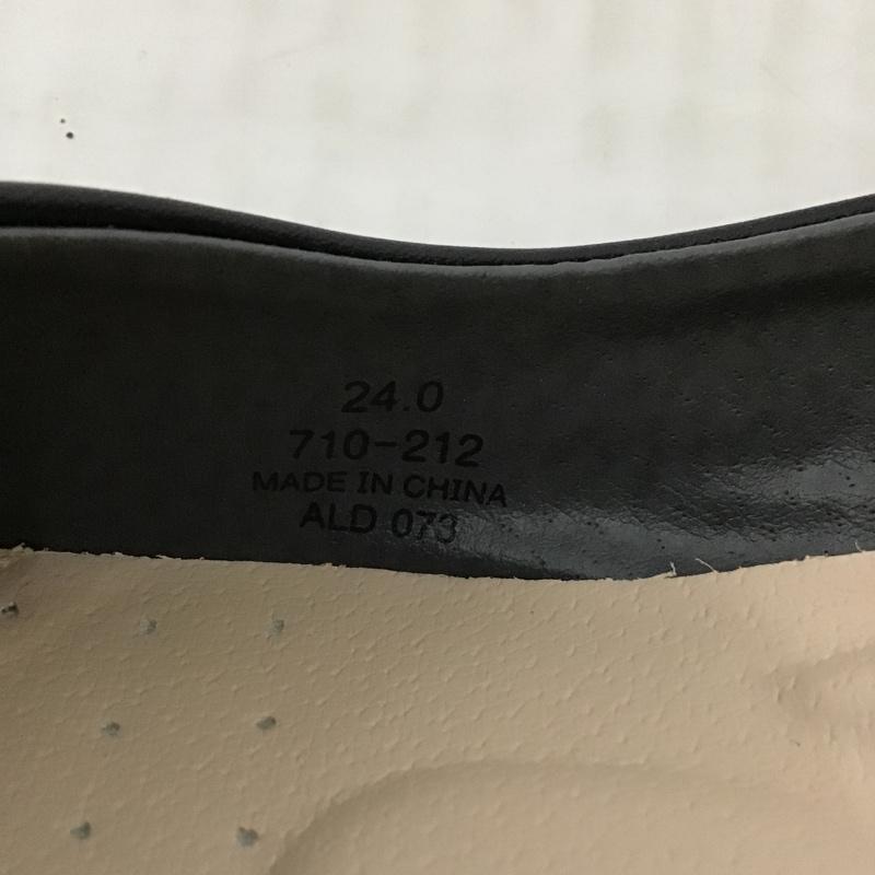 古着 USED パンプス パンプス ALL DAY Walk 0730 24cm 箱有 24.0cm 無地 黒 / ブラック /  レディース USED 古着 中古 10092738