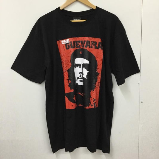 古着 USED Tシャツ 半袖 movie music バンドTシャツ プリントT チェ・ゲバラ Guevara XL ロゴ、文字 X プリント 黒 / ブラック /  メンズ USED 古着 中古 10092804