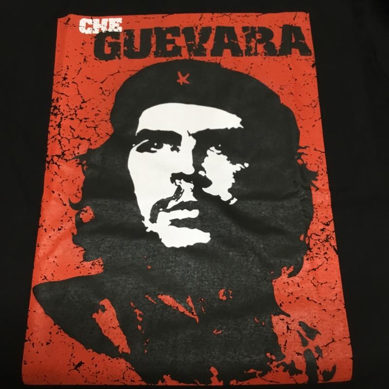 古着 USED Tシャツ 半袖 movie music バンドTシャツ プリントT チェ・ゲバラ Guevara XL ロゴ、文字 X プリント 黒 / ブラック /  メンズ USED 古着 中古 10092804