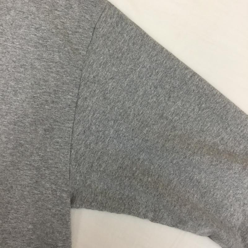 ビーバー BEAVER Tシャツ 長袖 KAN カン XL ロゴ、文字 灰 / グレー /  メンズ USED 古着 中古 10092849