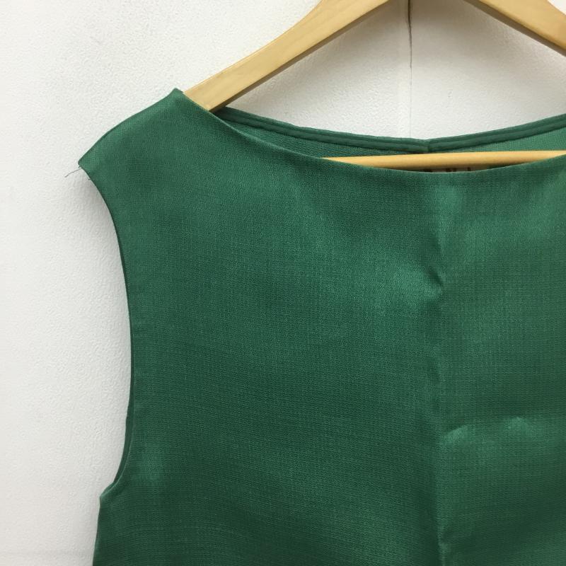 マルニ MARNI ワンピース ひざ丈スカート シルク 38 白 / ホワイト / X 緑 / グリーン /  レディース USED 古着 中古 10092983