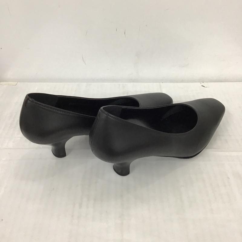 古着 USED パンプス パンプス WFN050 ワコール サクセスウォーク スクエアトゥ 23cm 3E 箱有 23.0cm 無地 黒 / ブラック /  レディース USED 古着 中古 10092993