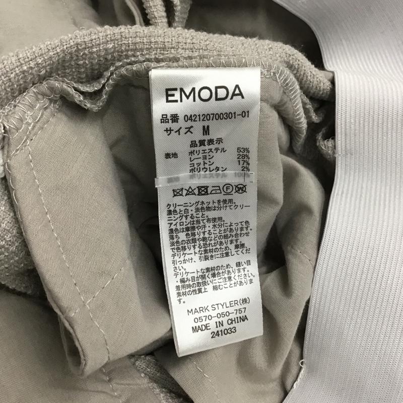 エモダ EMODA パンツ ショートパンツ 042120700301 ハイウェストハーフパンツ タグ付き M 無地 灰 / グレー /  レディース USED 古着 中古 10093000