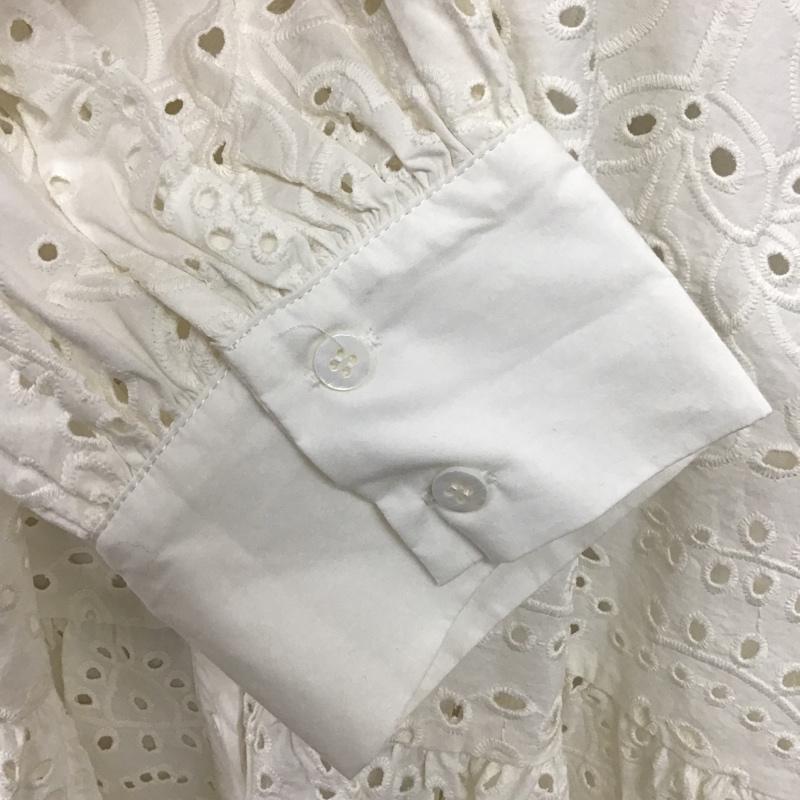 ザラ ZARA ワンピース ミニスカート 4786 084 250 エンブロイダリー タグ付き 前開き XS 刺繍 オフホワイト / オフホワイト /  レディース USED 古着 中古 10093108
