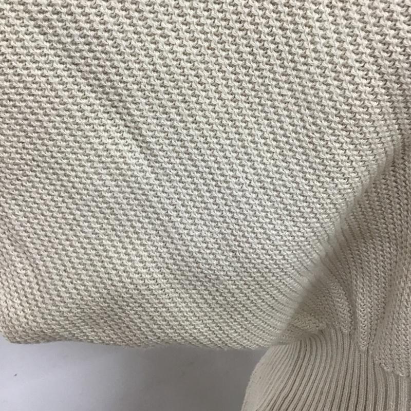 アルシーヴ archives カットソー 長袖 フレアブラウス 長袖シャツ パフスリーブ 長袖カットソー FREE 無地 ベージュ / ベージュ /  レディース USED 古着 中古 10093184