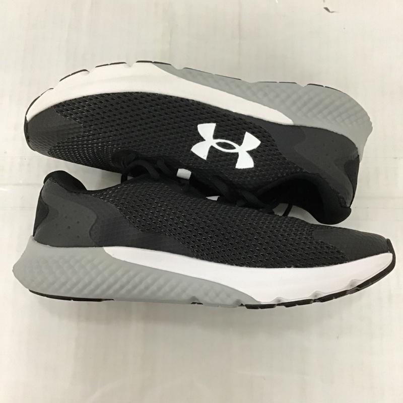 アンダーアーマー UNDER ARMOUR スニーカー スニーカー 3026020-002 チャージド ローグ3 ランニングシューズ 26cm 26.0cm ロゴ、文字 黒 / ブラック / X 白 / ホワイト / X 灰 / グレー /  メンズ USED 古着 中古 10093222