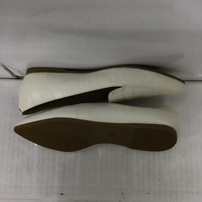 グローバルワーク GLOBAL WORK パンプス パンプス クロコ 型押し S  オフホワイト / オフホワイト /  レディース USED 古着 中古 10093230