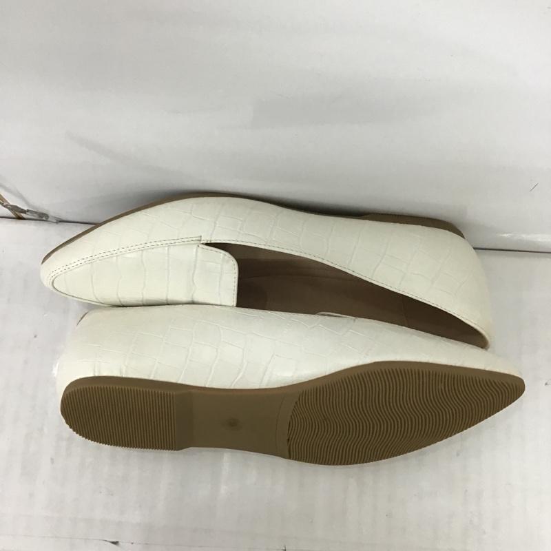 グローバルワーク GLOBAL WORK パンプス パンプス クロコ 型押し S  オフホワイト / オフホワイト /  レディース USED 古着 中古 10093230