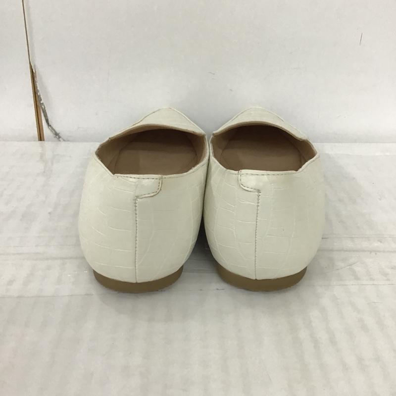 グローバルワーク GLOBAL WORK パンプス パンプス クロコ 型押し S  オフホワイト / オフホワイト /  レディース USED 古着 中古 10093230