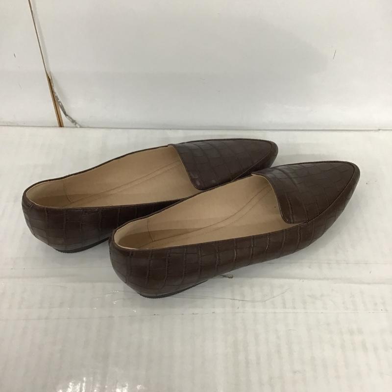 グローバルワーク GLOBAL WORK パンプス パンプス クロコ 型押し S  ダークブラウン / ダークブラウン /  レディース USED 古着 中古 10093231