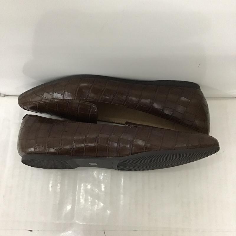 グローバルワーク GLOBAL WORK パンプス パンプス クロコ 型押し S  ダークブラウン / ダークブラウン /  レディース USED 古着 中古 10093231