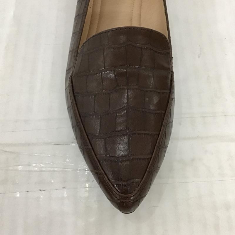 グローバルワーク GLOBAL WORK パンプス パンプス クロコ 型押し S  ダークブラウン / ダークブラウン /  レディース USED 古着 中古 10093231