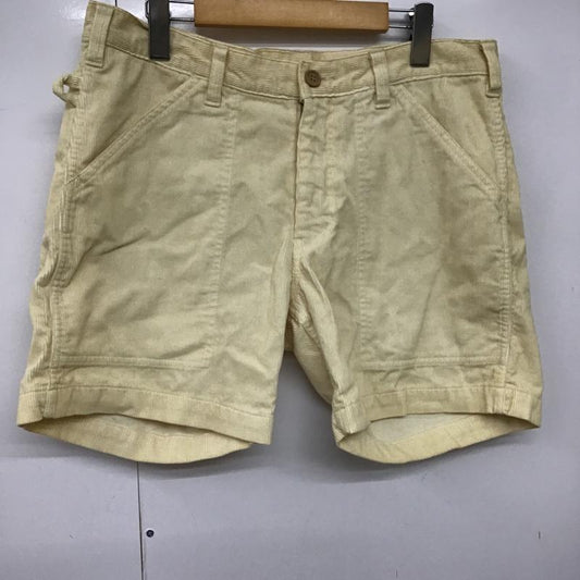 サンライトビリーバー SUNLIGHT BELIEVER パンツ ショートパンツ 34 無地 黄 / イエロー /  メンズ USED 古着 中古 10093279