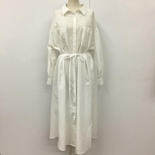 レイカズン Ray Cassin ワンピース ロングスカート FREE 無地 白 / ホワイト /  レディース USED 古着 中古 10093318