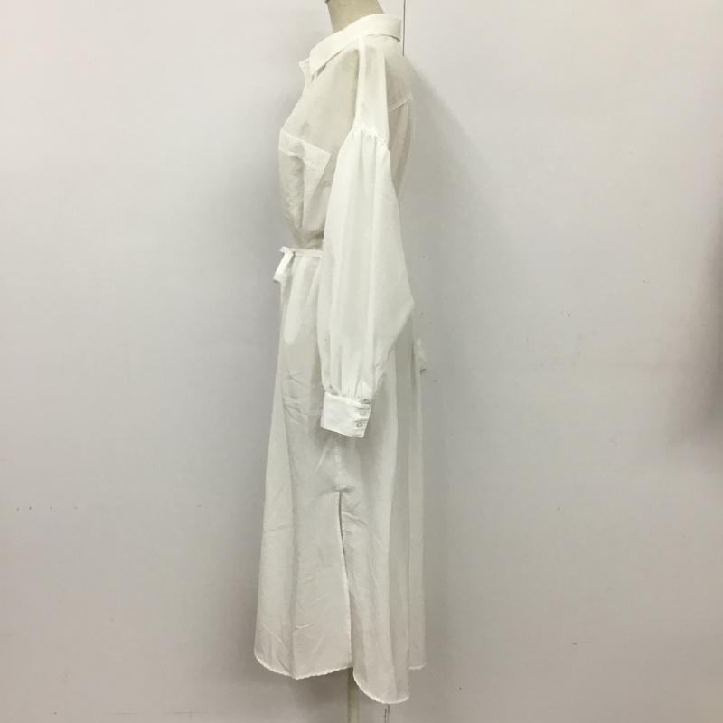 レイカズン Ray Cassin ワンピース ロングスカート FREE 無地 白 / ホワイト /  レディース USED 古着 中古 10093318