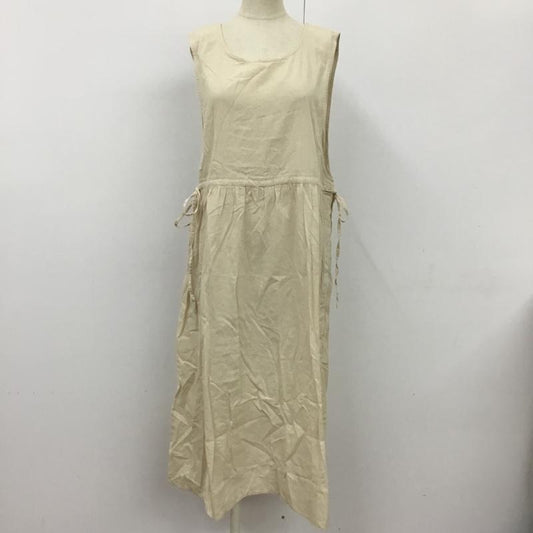 エヘカソポ ehka sopo ワンピース ロングスカート FREE 無地 ベージュ / ベージュ /  レディース USED 古着 中古 10093336