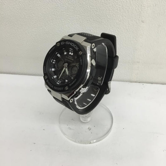 ジーショック G-SHOCK 腕時計 アナログ（クォーツ式） G-STEEL GST-W300 タフソーラー 黒 / ブラック /  メンズ USED 古着 中古 10093345