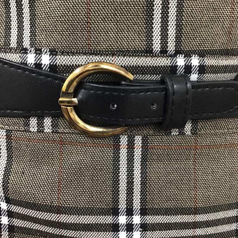 マジェスティックレゴン MAJESTIC LEGON スカート ひざ丈スカート 1086040502 チェックキリカエIラインスカート M チェック マルチカラー / マルチカラー /  レディース USED 古着 中古 10093349