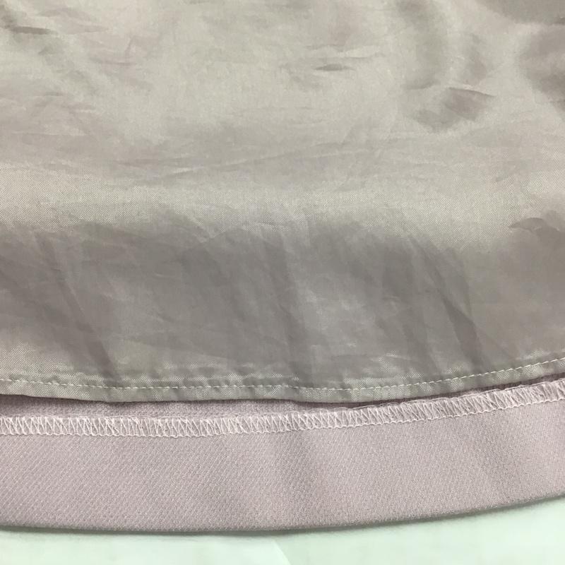 ジルスチュアート JILLSTUART スカート ミニスカート 092-7120049 変形 スカート 4 無地 桃 / ピンク /  レディース USED 古着 中古 10093350