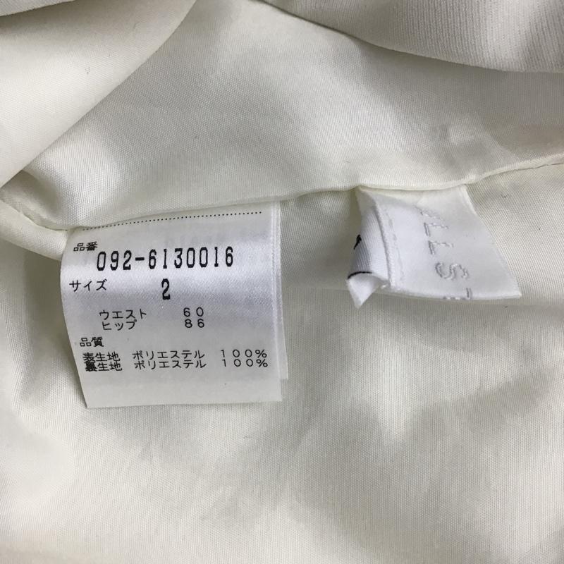 ジルスチュアート JILLSTUART パンツ ショートパンツ ハーフパンツ 2 無地 白 / ホワイト /  レディース USED 古着 中古 10093354