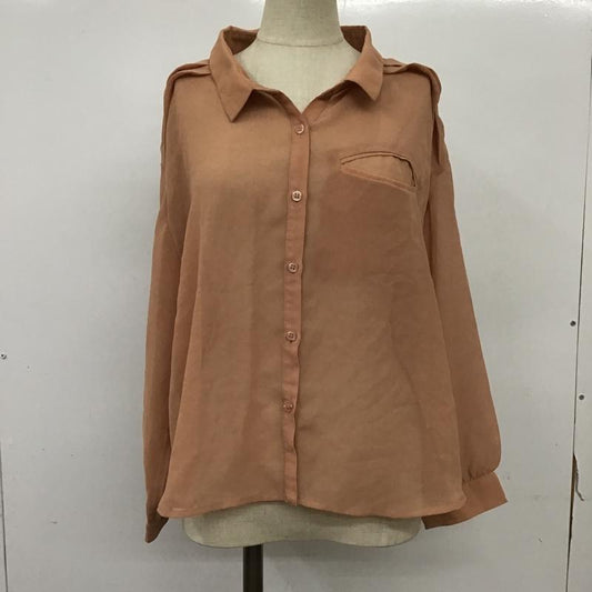 カスタネ Kastane シャツ、ブラウス 長袖 シアーシャツ FREE 無地 マルチカラー / マルチカラー /  レディース USED 古着 中古 10093370