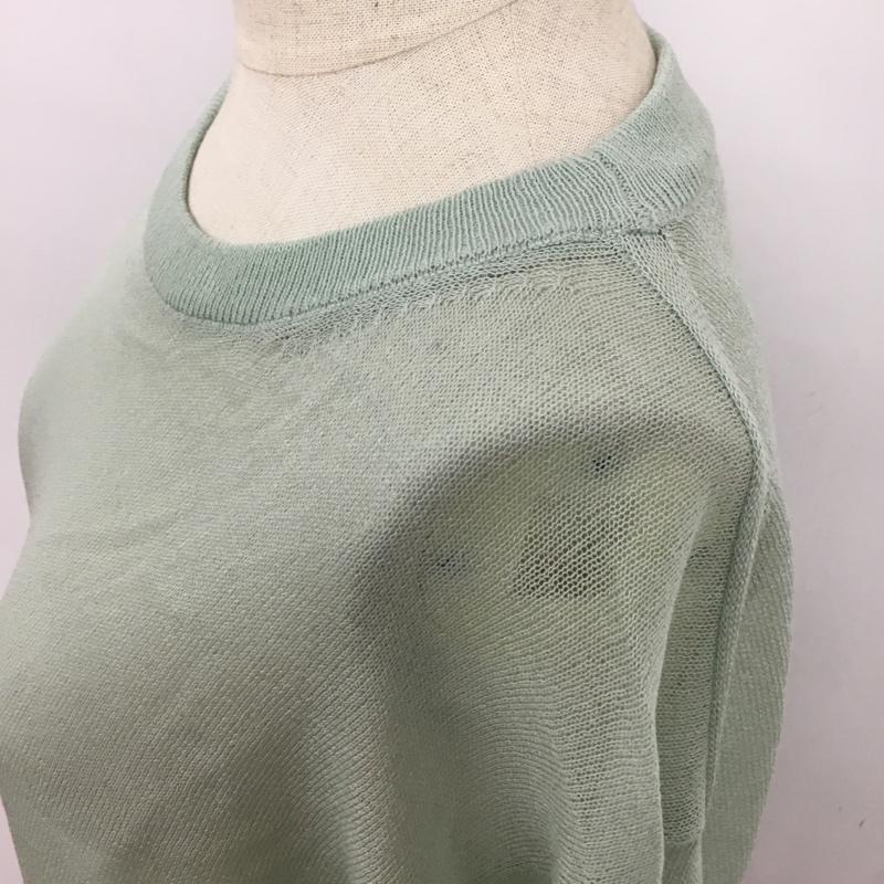 ローリーズファーム LOWRYS FARM カットソー 長袖 FREE 無地 薄緑 / ライトグリーン /  レディース USED 古着 中古 10093400