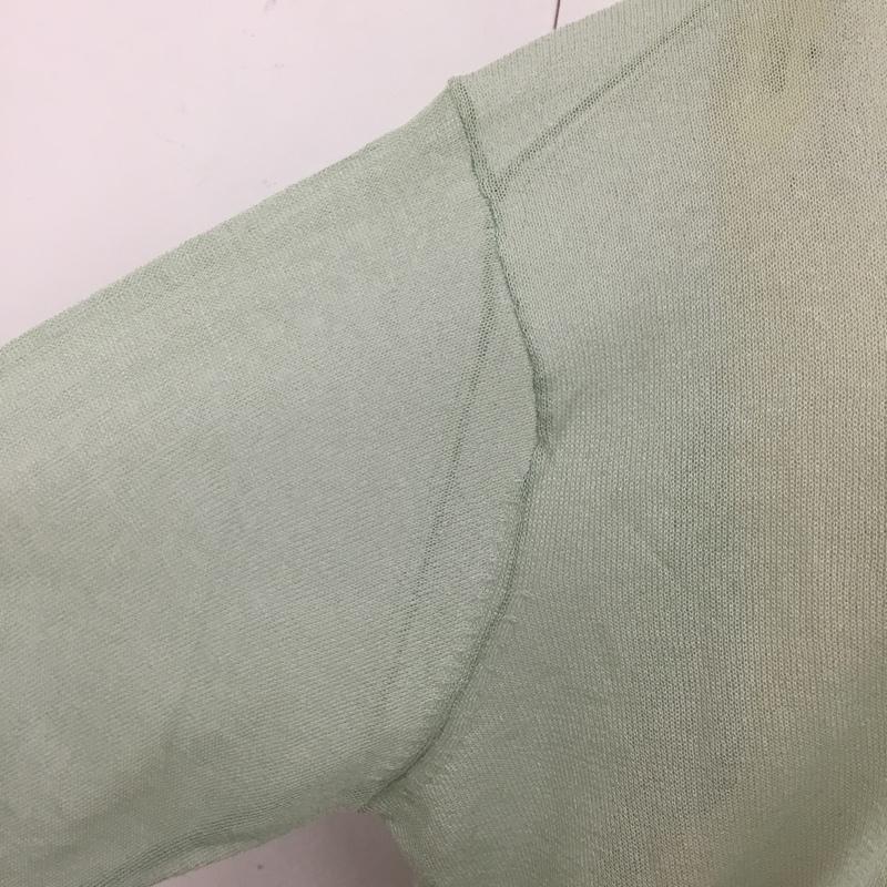 ローリーズファーム LOWRYS FARM カットソー 長袖 FREE 無地 薄緑 / ライトグリーン /  レディース USED 古着 中古 10093400