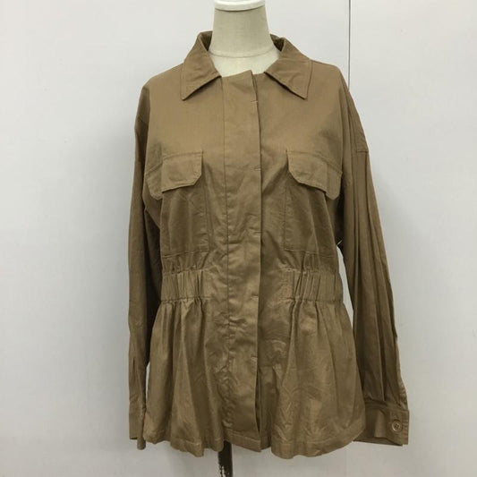 レイカズン Ray Cassin ジャケット、上着 ジャンパー、ブルゾン FREE 無地 茶 / ブラウン /  レディース USED 古着 中古 10093405