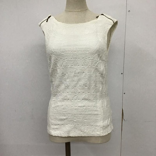 ザラ ZARA タンクトップ タンクトップ S  白 / ホワイト /  レディース USED 古着 中古 10093444