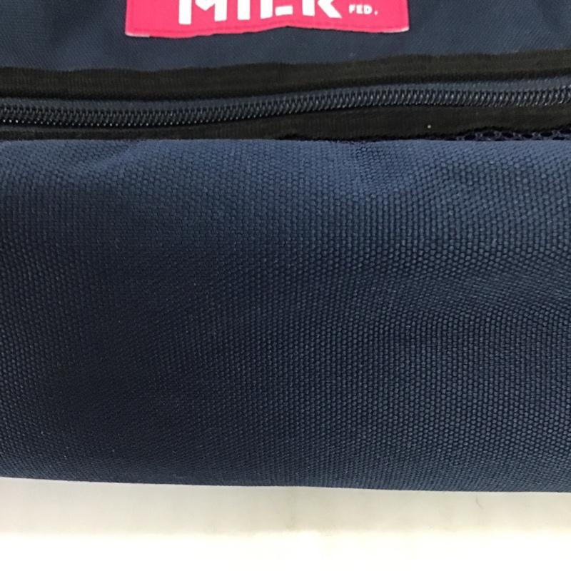 ミルクフェド MILKFED. ショルダーバッグ ショルダーバッグ 03173053 NEO LOGO TAPE SHOULDER BAG ロゴ、文字 紺 / ネイビー / X 桃 / ピンク /  レディース USED 古着 中古 10093490
