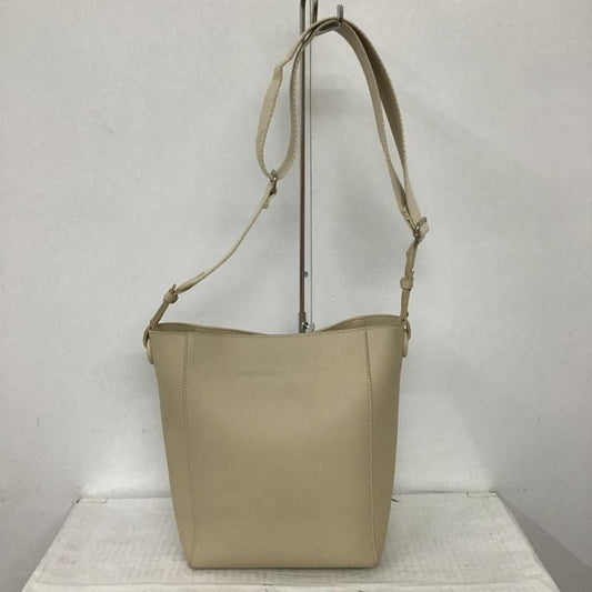 ジーナシス JEANASIS ショルダーバッグ ショルダーバッグ 無地 アイボリー / アイボリー /  レディース USED 古着 中古 10093494