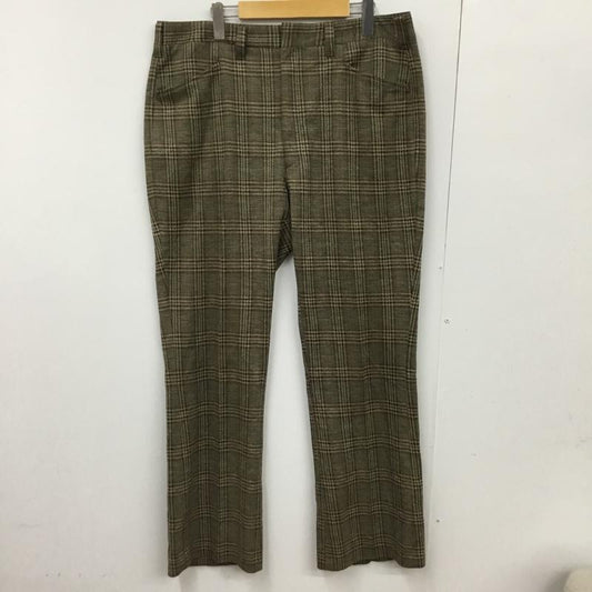 古着 USED パンツ スラックス HAGGAR チェック ベージュ / ベージュ / X 緑 / グリーン / X 茶 / ブラウン /  メンズ USED 古着 中古 10093527