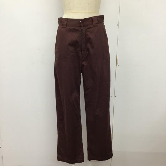 アリシアページボーイ alicia PAGEBOY パンツ スラックス M 無地 えんじ / ワインレッド /  レディース USED 古着 中古 10093535
