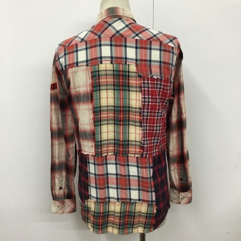 ディーゼル DIESEL シャツ、ブラウス 長袖 S ロゴ、文字 マルチカラー / マルチカラー /  メンズ USED 古着 中古 10093566