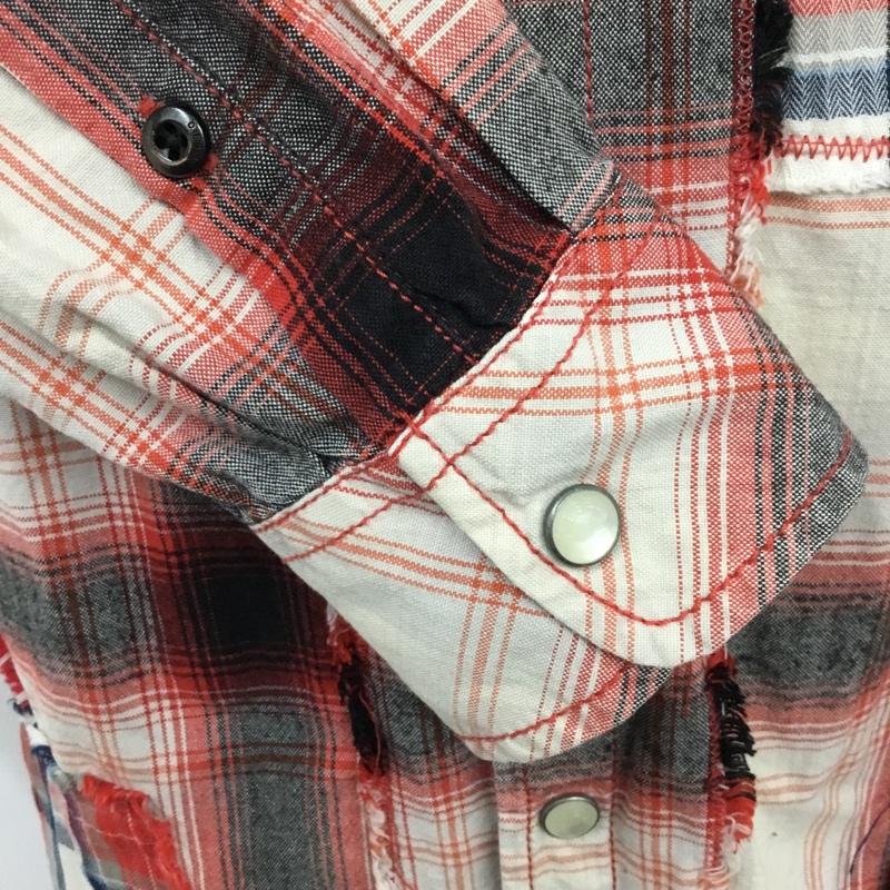 ディーゼル DIESEL シャツ、ブラウス 長袖 S ロゴ、文字 マルチカラー / マルチカラー /  メンズ USED 古着 中古 10093566