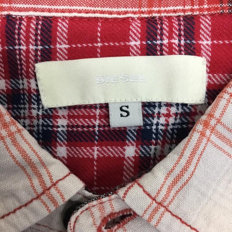 ディーゼル DIESEL シャツ、ブラウス 長袖 S ロゴ、文字 マルチカラー / マルチカラー /  メンズ USED 古着 中古 10093566