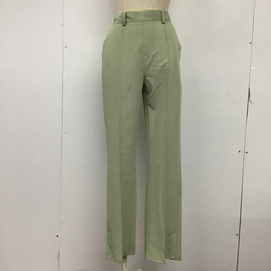 レトロガール RETRO GIRL パンツ スラックス FREE 無地 薄緑 / ライトグリーン /  レディース USED 古着 中古 10093580
