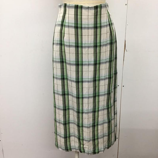 エメル リファインズ EMMEL REFINES スカート ロングスカート S チェック マルチカラー / マルチカラー /  レディース USED 古着 中古 10093587