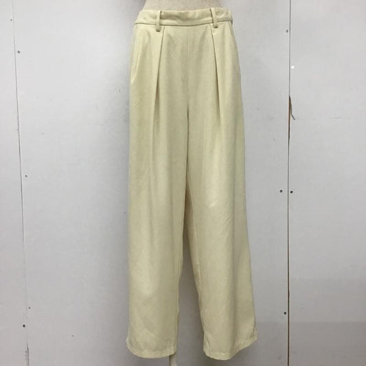 レプシィム LEPSIM ボトムス ボトムス LP050113N9 ワイドパンツ M 無地 アイボリー / アイボリー /  レディース USED 古着 中古 10093612