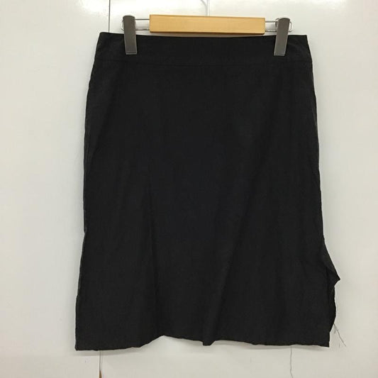 ジルサンダー JIL SANDER スカート ミニスカート 38 無地 黒 / ブラック /  レディース USED 古着 中古 10093640