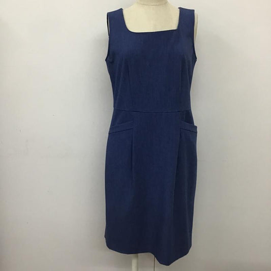 プロポーションボディドレッシング PROPORTION BODY DRESSING ワンピース ひざ丈スカート 3 無地 水色 / ライトブルー /  レディース USED 古着 中古 10093652