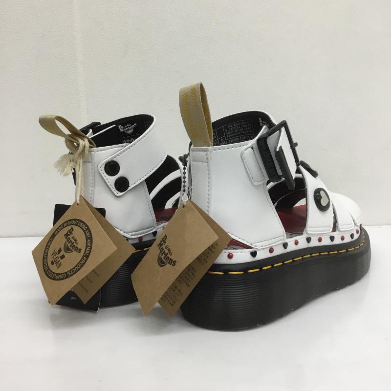 ドクターマーチン Dr.Martens サンダル サンダル WMS BETTY BOOP 27937113 V CLARISSA II QD BB 23.5cm 白 / ホワイト / X 黒 / ブラック / X 赤 / レッド /  メンズ USED 古着 中古 10093656